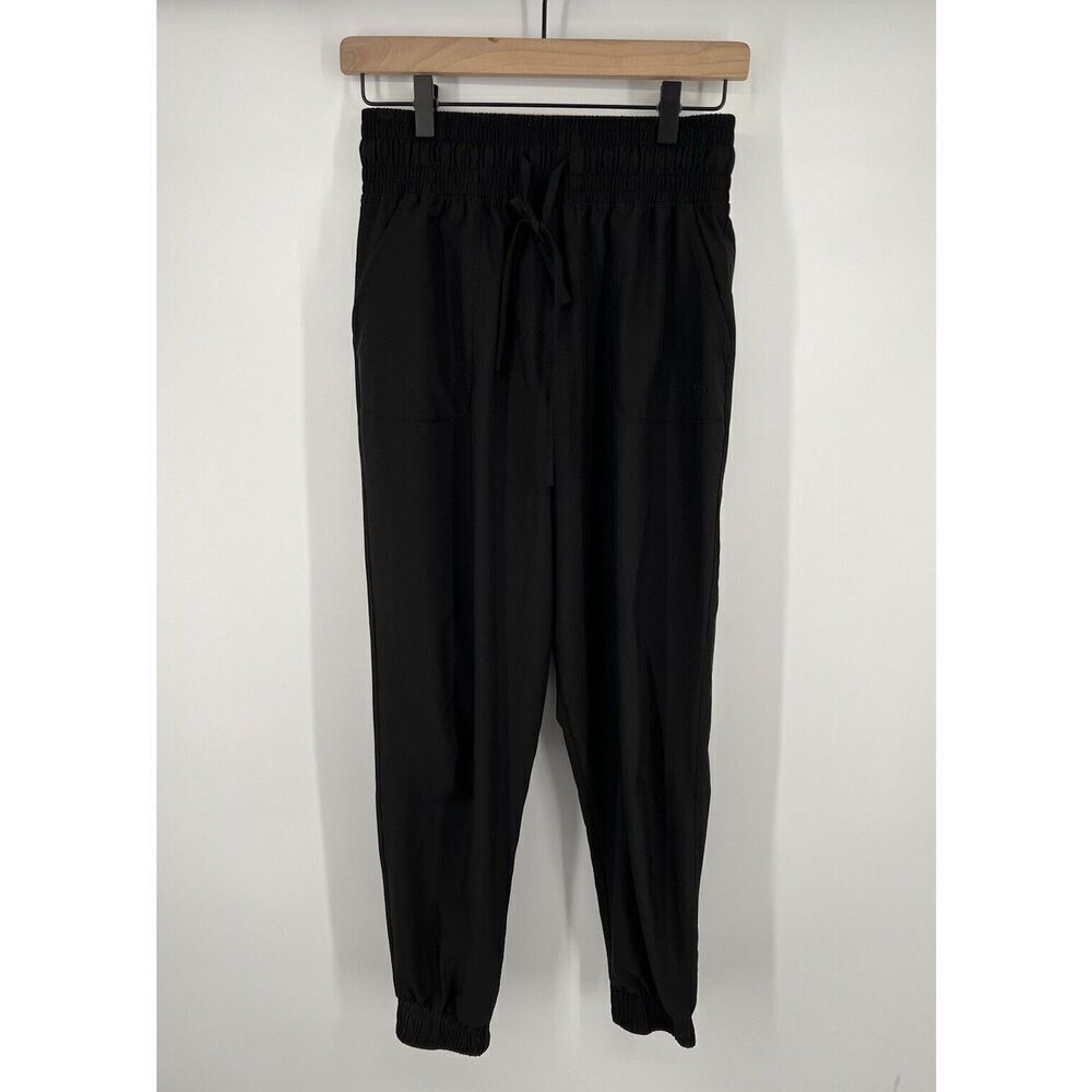 Albion Fit Jetsetters Joggers Pants Size Small Black - Picture 3 of 6